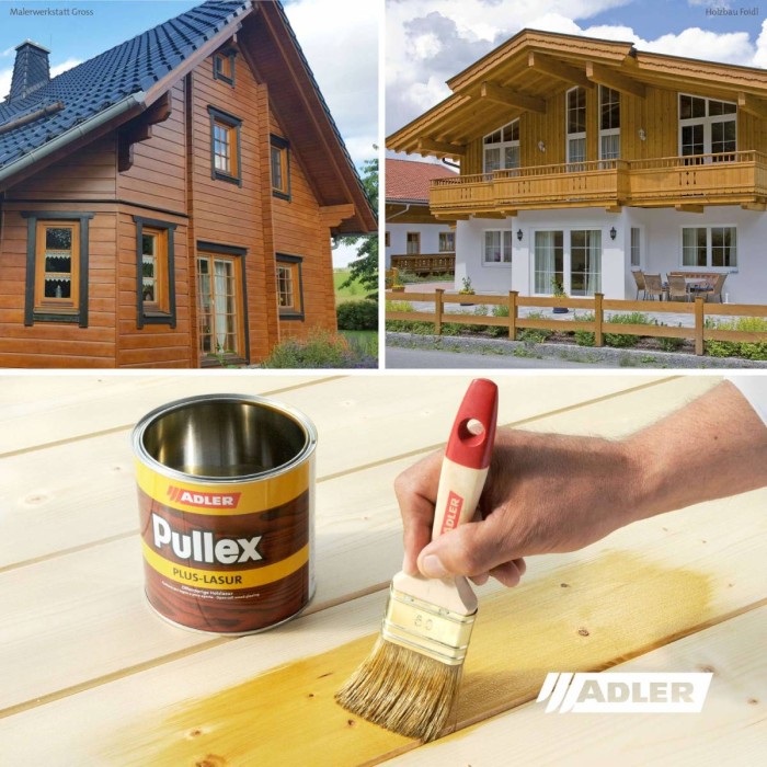 Adler Pullex Plus Holzlasur Kastanie 125ml, 5042018